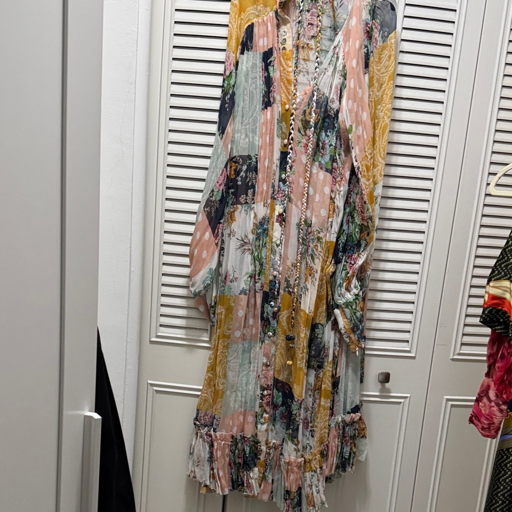 Zimmermann Multicolor Patchwork Maxi Dress - image 3